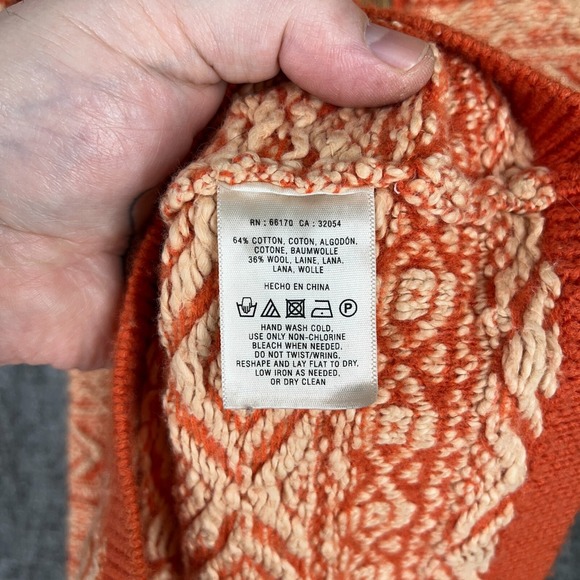 Anthropologie Moth Cardigan Womens XS Wool Blend Longline Knit Boho Indie Chic - Picture 4 of 10